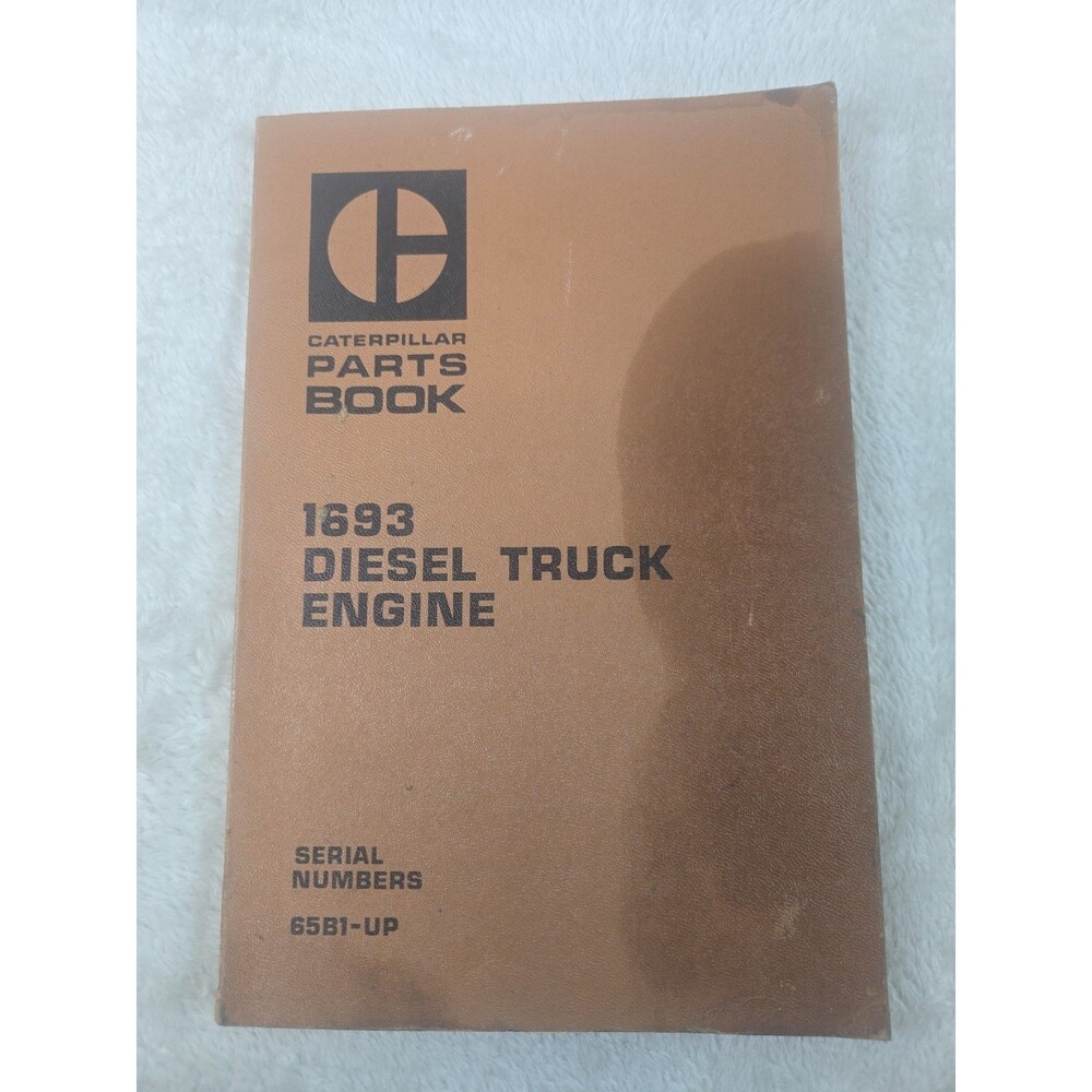 Caterpillar CAT 1693 Diesel Truck Engine Parts Book Manual   UEG0788S   1974